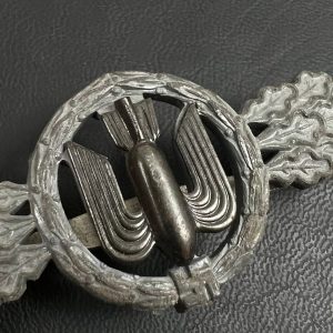 Bomber Badge in silver [Funke & Brünninghaus]  Rare manufacturer