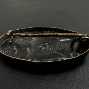 Wound Badge 1939 (second type) in black Counter-relief Brass