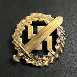  SA Sports Badge model 1933 in bronze     [WERNER REDO]   