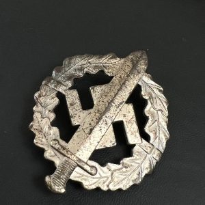  SA Sports Badge model 1933 in silver     [WERNER REDO]   