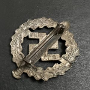  SA Sports Badge model 1933 in silver     [WERNER REDO]   