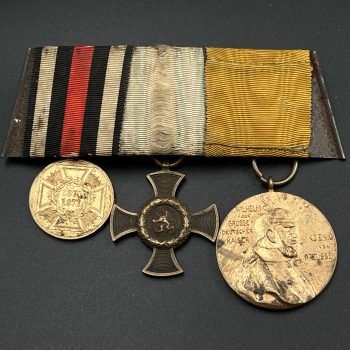 Medal bar for three awards Prussian style  German Empire