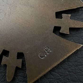 Honour Cross of the World War 1914–1918 with swords [Carl Poellath] Stamp - C.P.