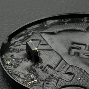 Wound Badge 1939 (second type) in black [Eduard Hahn] Counter-relief