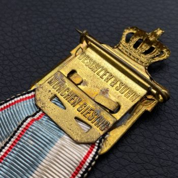 Badge of honor.  Royal Bavarian Union of Veterans and Soldiers [Deschler&Sohn]