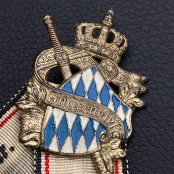 Badge of honor.  Bavarian Military Veterans Union [Deschler&Sohn]