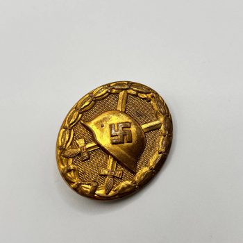 Wound Badge 1939 (second type) in gold  Solid    