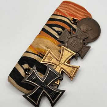 Medal bar for four awards traditional German style [Wolfgang Rob. Schwarz, Berlin] Third Reich