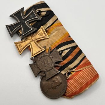 Medal bar for four awards traditional German style [Wolfgang Rob. Schwarz, Berlin] Third Reich