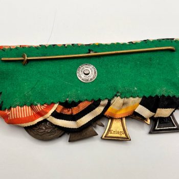 Medal bar for four awards traditional German style [Wolfgang Rob. Schwarz, Berlin] Third Reich