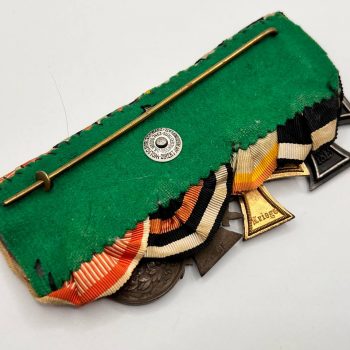 Medal bar for four awards traditional German style [Wolfgang Rob. Schwarz, Berlin] Third Reich