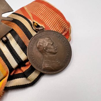 Medal bar for four awards traditional German style [Wolfgang Rob. Schwarz, Berlin] Third Reich