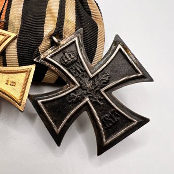 Medal bar for four awards traditional German style [Wolfgang Rob. Schwarz, Berlin] Third Reich