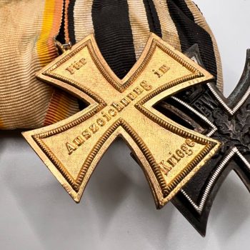 Medal bar for four awards traditional German style [Wolfgang Rob. Schwarz, Berlin] Third Reich