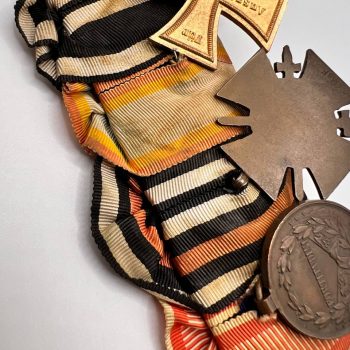 Medal bar for four awards traditional German style [Wolfgang Rob. Schwarz, Berlin] Third Reich