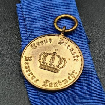 Long Service Award 2nd Class, 1913 pattern in the Landwehr. Kingdom of Prussia   