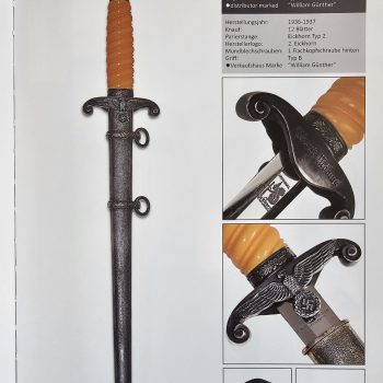 German Army Dagger, Model 1935  [Carl Eickhorn]   Distributor’s mark