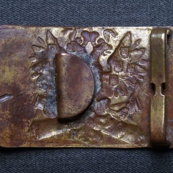Buckle of the rank-and-file personnel of artillery units    