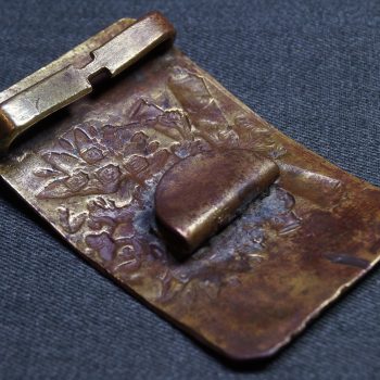 Buckle of the rank-and-file personnel of artillery units    