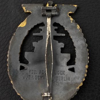 Naval military badge [Schwerin] Buntmetall  