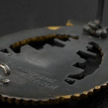 Naval military badge [Schwerin] Buntmetall  