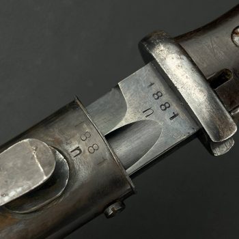 Mauser rifle bayonet (1934-1945) 1941 - cof 41 [Carl Eickhorn] Restored Matching numbers