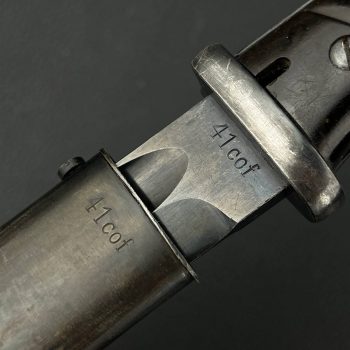 Mauser rifle bayonet (1934-1945) 1941 - cof 41 [Carl Eickhorn] Restored Matching numbers