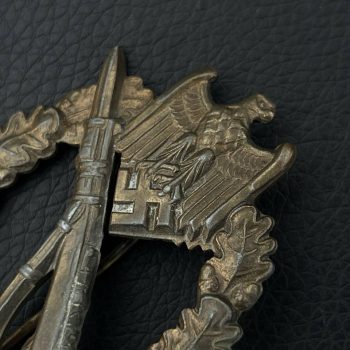 Infantry Assault Badge in bronze [E. F. Wiedmann] Buntmetall