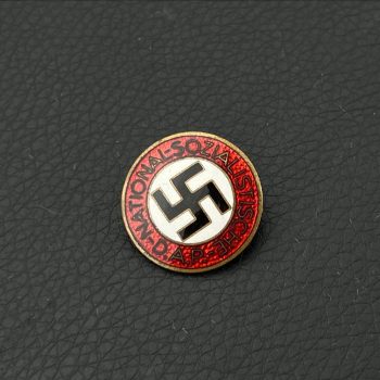 NSDAP Party Badge [Richard Simm & Sohn] RZM code: М 1/137 Pin fastening