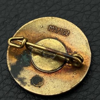 NSDAP Party Badge [Richard Simm & Sohn] RZM code: М 1/137 Pin fastening