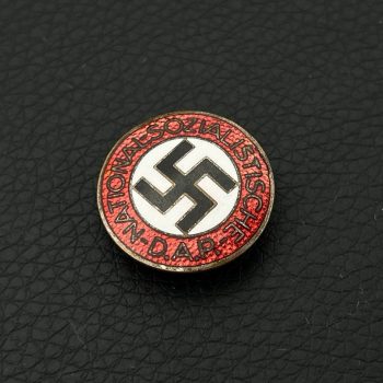 NSDAP Party Badge [Ferdinand Wagner] RZM code: М 1/8 Buttonhole attachment