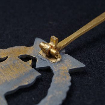 Auxiliary Cruiser War Badge Zinc