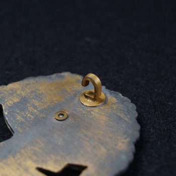 Auxiliary Cruiser War Badge Zinc