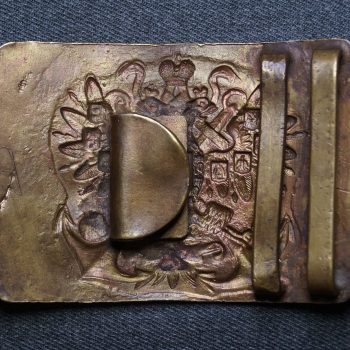 Buckle of the rank and file of the Russian Imperial Navy    