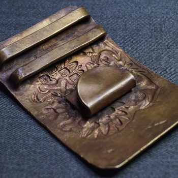 Buckle of the rank and file of the Russian Imperial Navy    