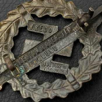  SA Sports Badge model 1933 in bronze     [WERNER REDO]   