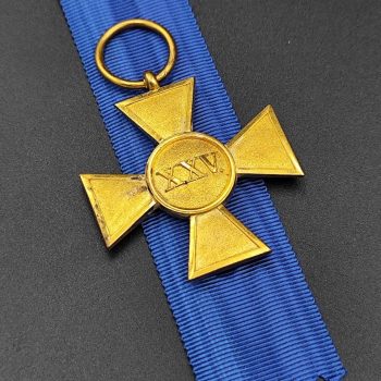 25-Year Long Service Cross (1825 pattern) for officers. Kingdom of Prussia   
