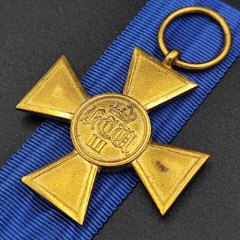 25-Year Long Service Cross (1825 pattern) for officers. Kingdom of Prussia   