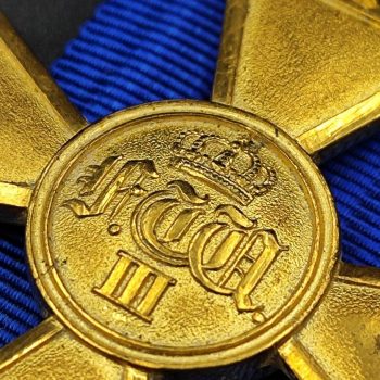 25-Year Long Service Cross (1825 pattern) for officers. Kingdom of Prussia   