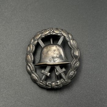 Wound Badge 1918 (cut-out version) in black      