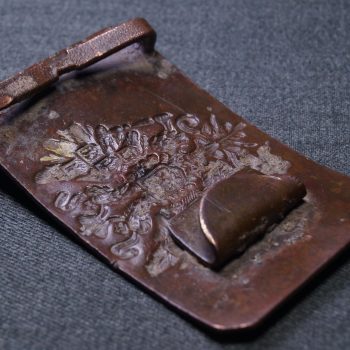 The buckle of an infantryman    