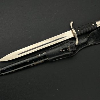 Parade dagger of the fire brigade, 1933 model standard blade [Horst Wolff] Brand mark  