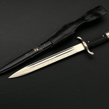 Parade dagger of the fire brigade, 1933 model standard blade [Horst Wolff] Brand mark  