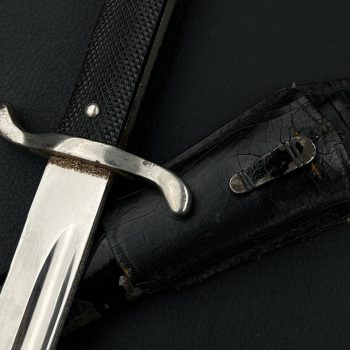 Parade dagger of the fire brigade, 1933 model standard blade [Horst Wolff] Brand mark  