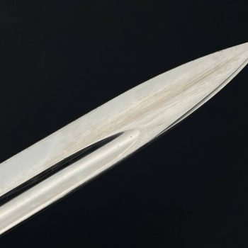 Parade dagger of the fire brigade, 1933 model standard blade [Horst Wolff] Brand mark  