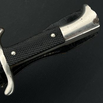 Parade dagger of the fire brigade, 1933 model standard blade [Horst Wolff] Brand mark  