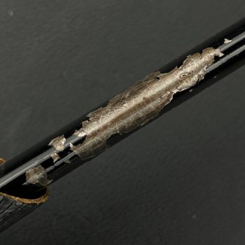 Parade dagger of the fire brigade, 1933 model standard blade [Horst Wolff] Brand mark  