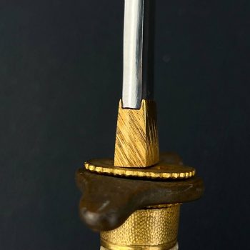 Naval Officer's Dirk, 1883     (without the flower-shaped screw)
