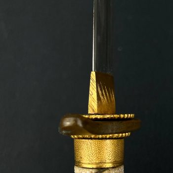 Naval Officer's Dirk, 1883     (without the flower-shaped screw)