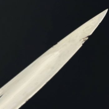 Naval Officer's Dirk, 1883     (without the flower-shaped screw)